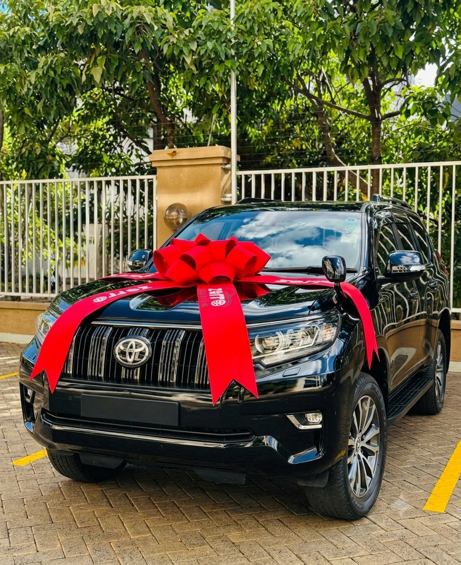 Toyota Land Cruiser Prado prepared for client delivery